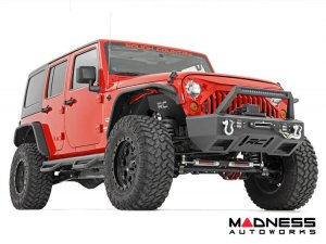 Jeep Wrangler JK Tubular Front + Rear Fender Flare Set - 2007 - 2018